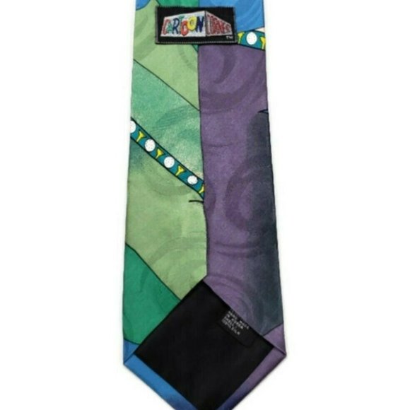 Tom And Jerry 100% Silk Vintage 1994 Mens Golf Tie - Picture 2 of 3